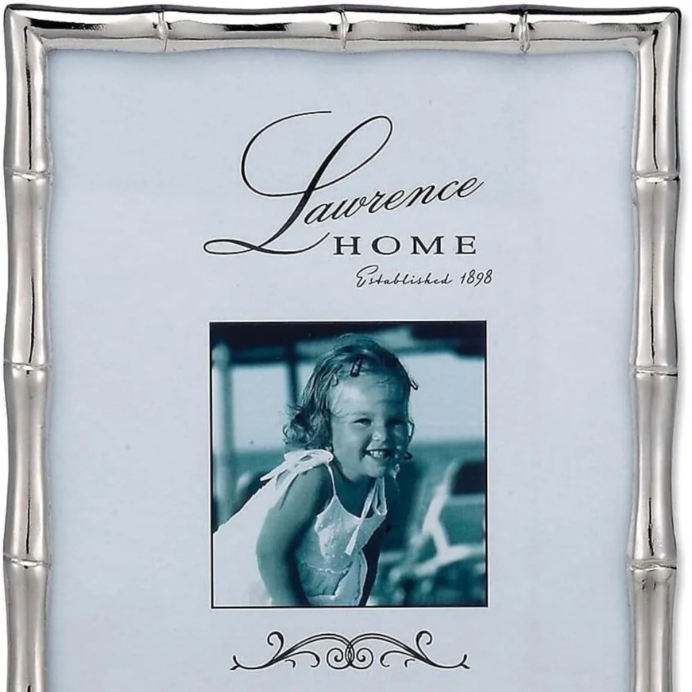 Lawrence Home Silver Color Metal 5 x 7 inch Frame